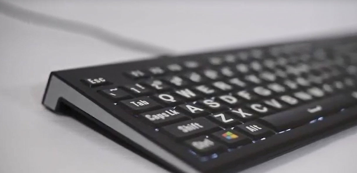 Amazon.com: LogicKeyboard Compatible with Large print White on