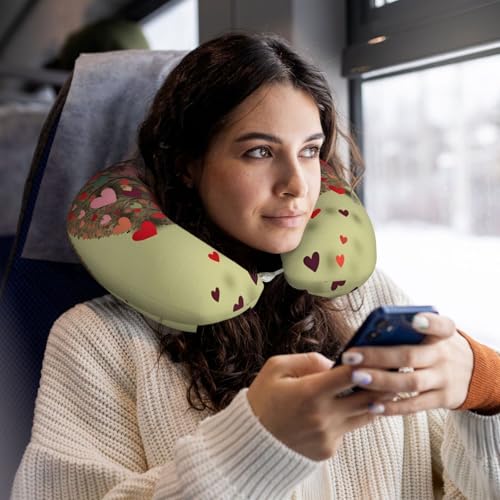 Almohada de espuma para cuello viaje U 30x25 cm miniatura 6