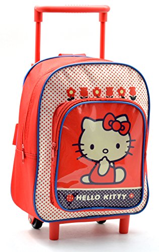 Hello Kitty AR641: Mochila Carro Capacidad 28 x 12 22 cm Infantil 34  Multicolor