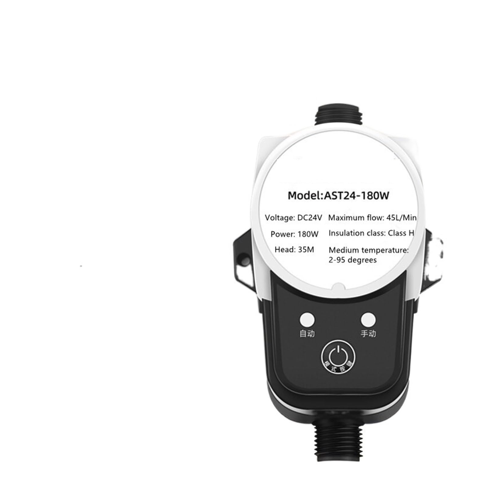 Bomba de vacío Bomba de refuerzo for bomba de agua de baja presión, 24V, 180W, controlador de presión automático, refuerzo de calentador de agua doméstico for el hogar Sencillo pero poderoso(150W 1.5K