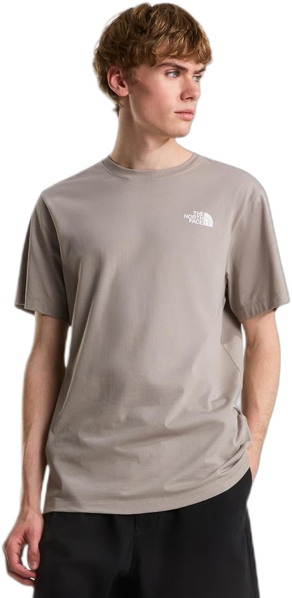 THE NORTH FACE Herren Evolution Box NSE Regular Short Sleeve T-Shirt, Stone Slab, XL – Ansicht 2
