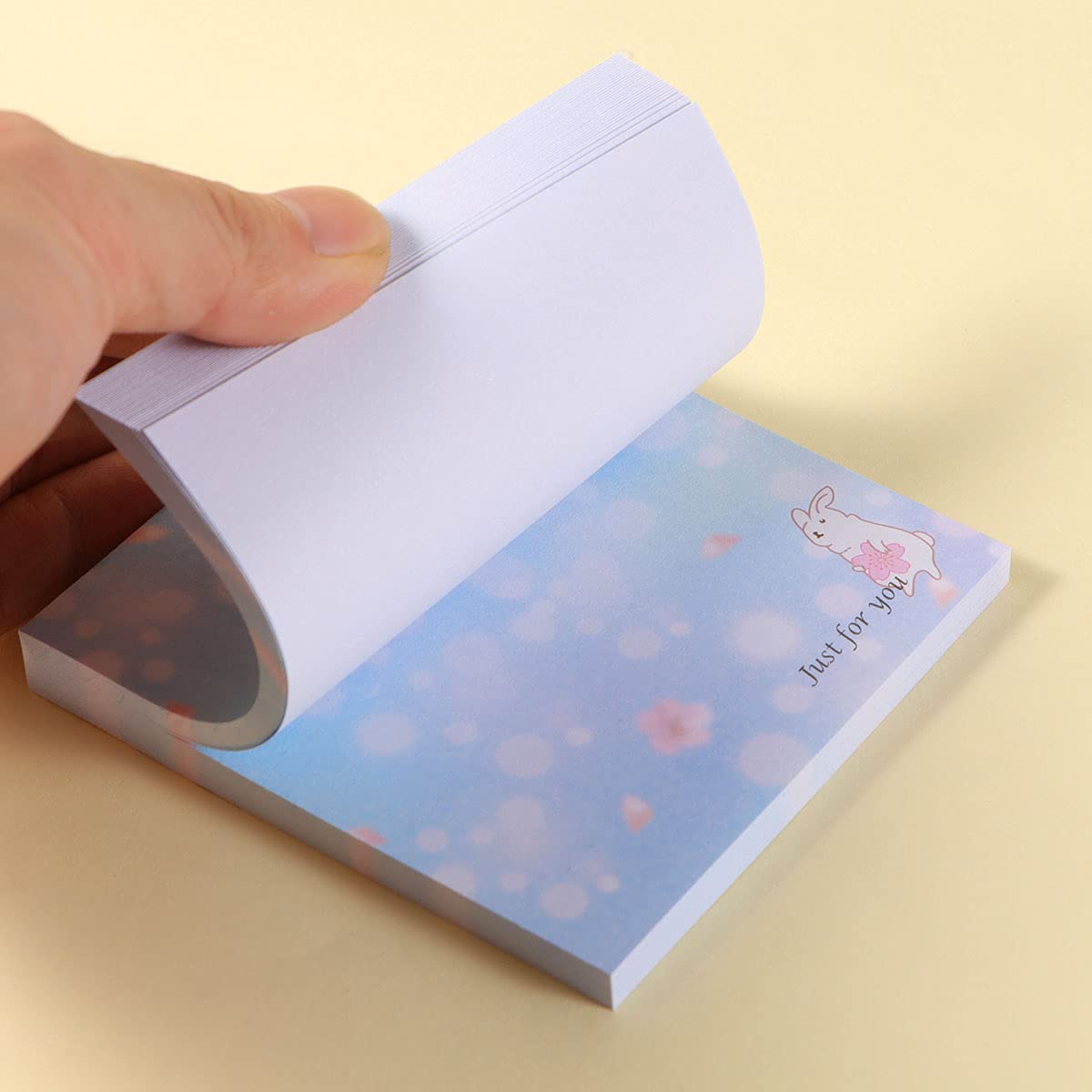 レア　レトロ　メモ帳　ノート　付箋　4冊セット 付箋ノートが作りやすいふせん 4色アソート: ステーショナリー