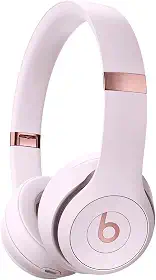 Beats Solo 4 — Auscultadores Wireless Bluetooth On-Ear, Apple e Android compatíveld, 50 horas de autonomia – Rosa nuvem