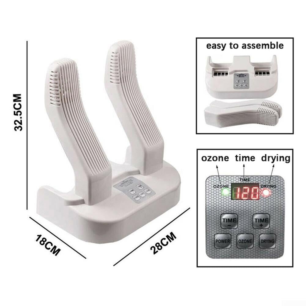 Asciugascarpe Elettrico con Timer 240 Min Anti-Odore