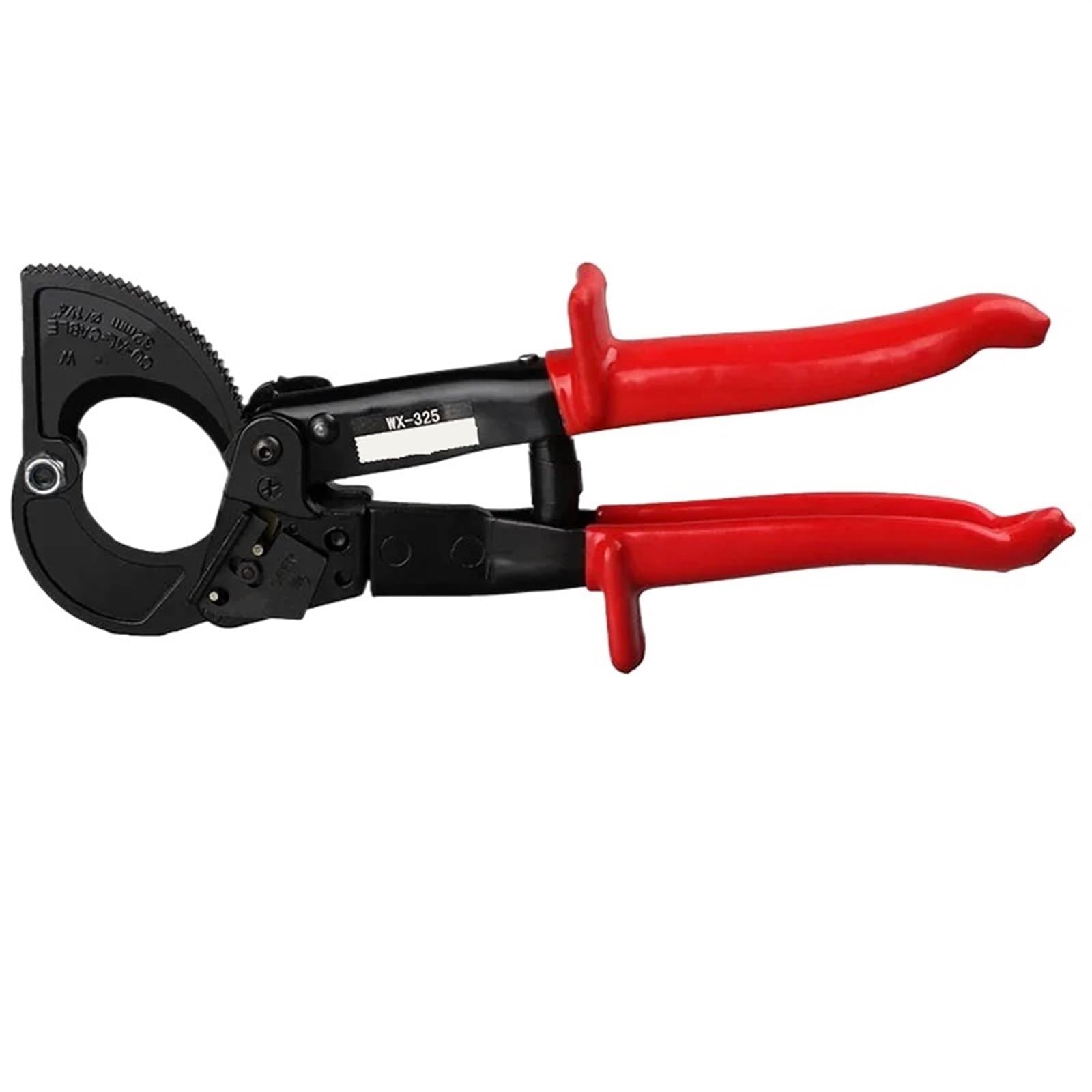 Ratchet Cable Cutter Ratchet Electrician Cable Cutter Plier Scissors Copper Aluminum Wire Cutting Hand Tool for Large for Copper Aluminum Armored(LK-325)