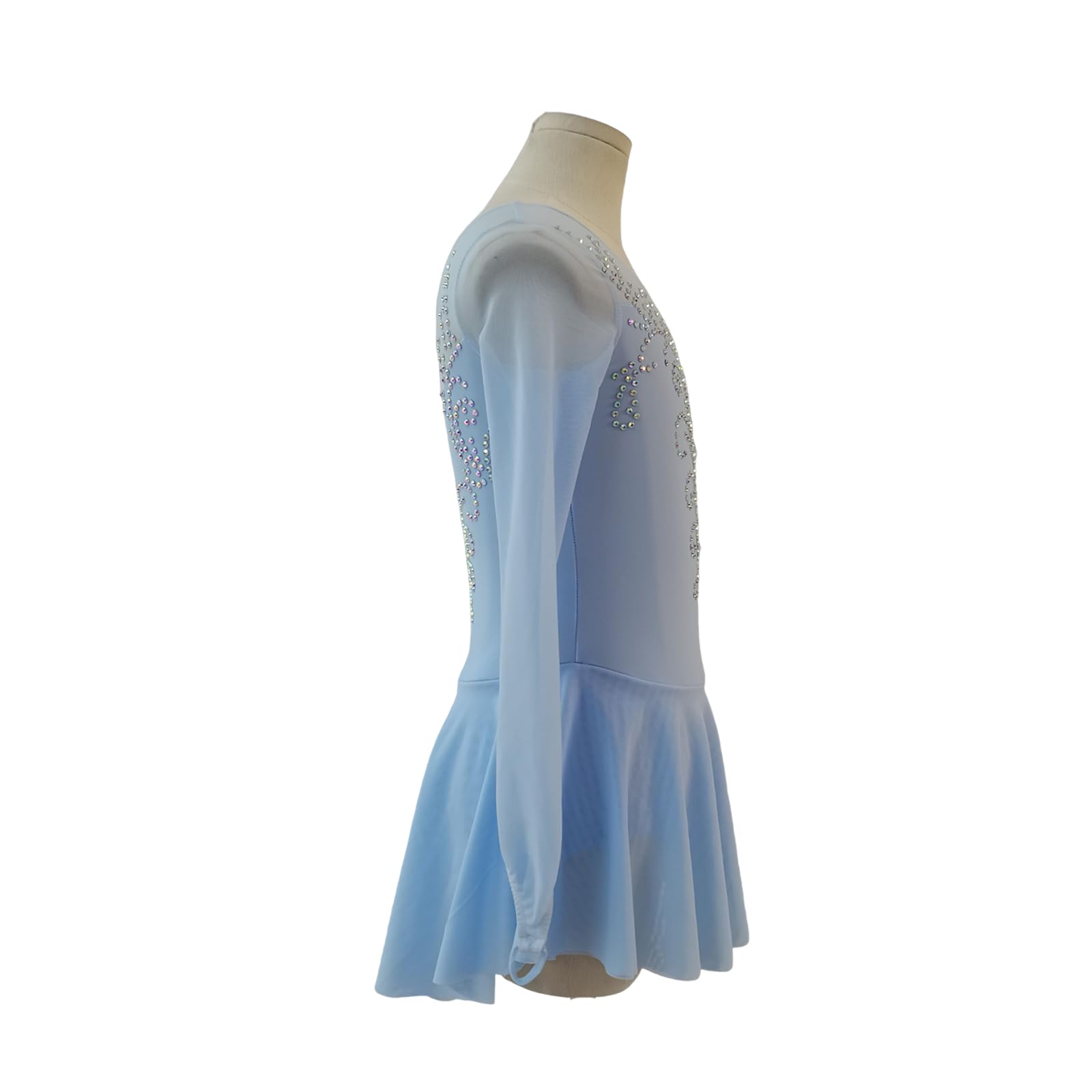 LIUHUO Eiskunstlaufkleid für Mädchen, Kinder und Erwachsene, Trainingsleistung