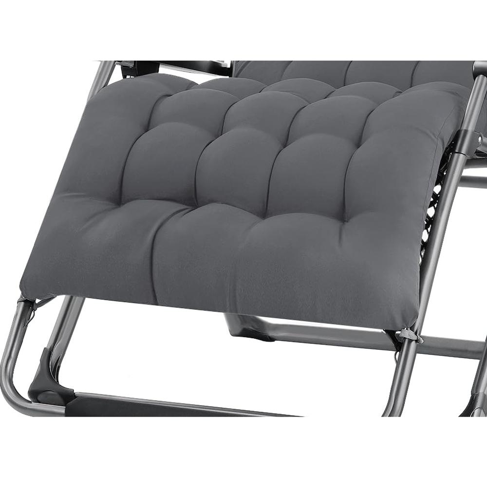 Amazon.com: HOMSHADE XXL Zero Gravity Chair with Cushion, 33In