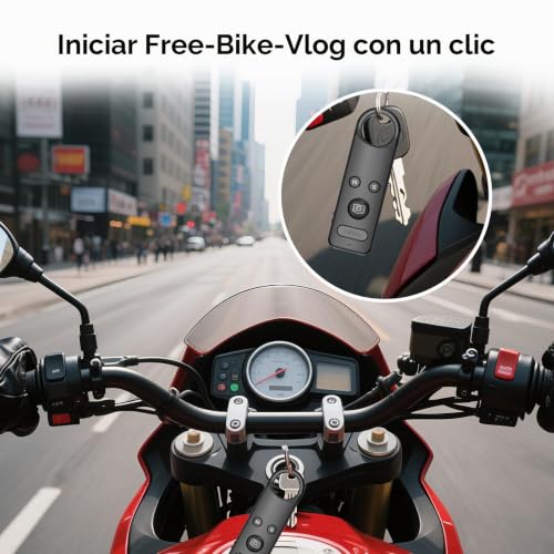 Control remoto inalámbrico para evitar vibraciones en grabaciones con GoPro y Insta360 4