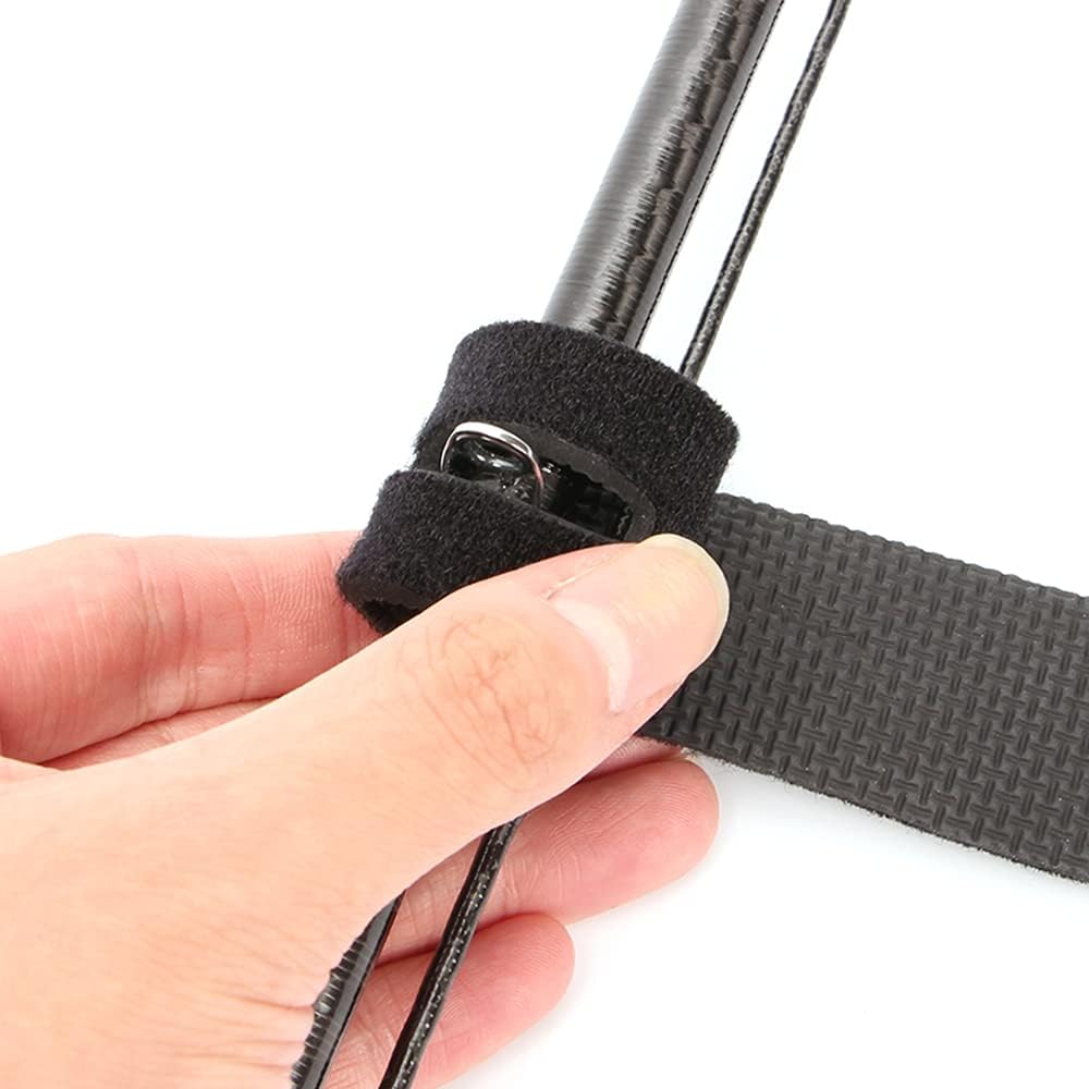 DRESS Neoprene Rod Belt/Set of 4, Slit Placement, Fishing Set, Fishing Rod, Tackle, Jigging, Egging, Sea Bass Fishing, Casting Rod, Rod Case, Storage, Stylish