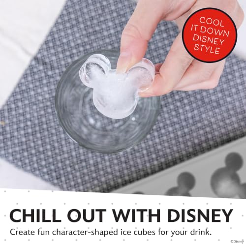 Image of Disney Mickey Silicone Ice Cube Tray, 2-Pack 5 inchx12.5 inch, BPA-Free