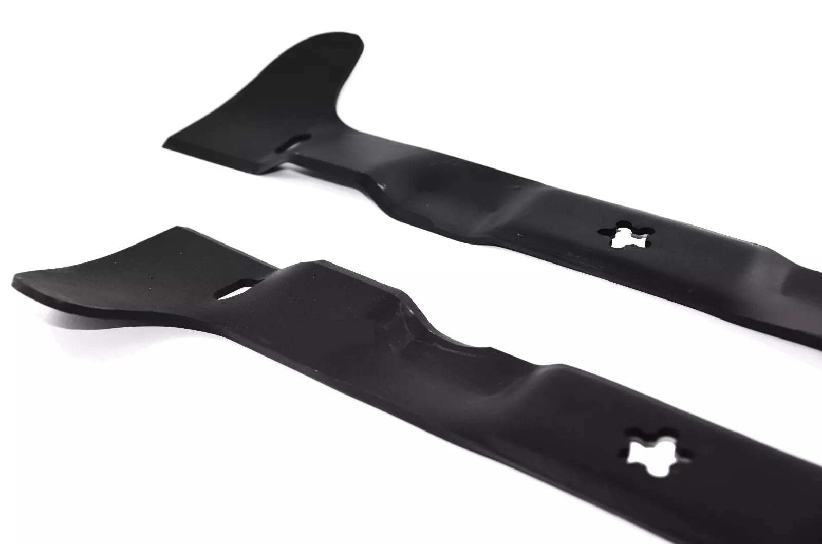 2 Cuchillas de 54 cm para cortacésped (107 x 42 Pulgadas) para Husqvarna CTH 164, 171, 184, 194, 224 y TC 142 y 242 regiones