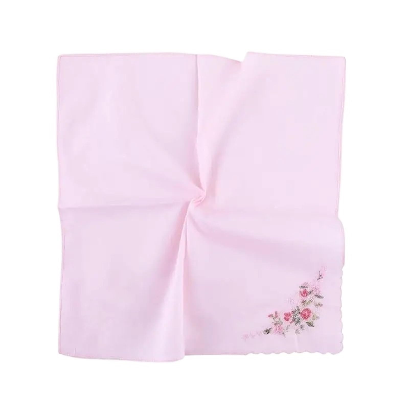 Taschentuch 12 Stück Taschentücher mit Blumenstickerei for Schwitzen for Damen, leicht zu waschende