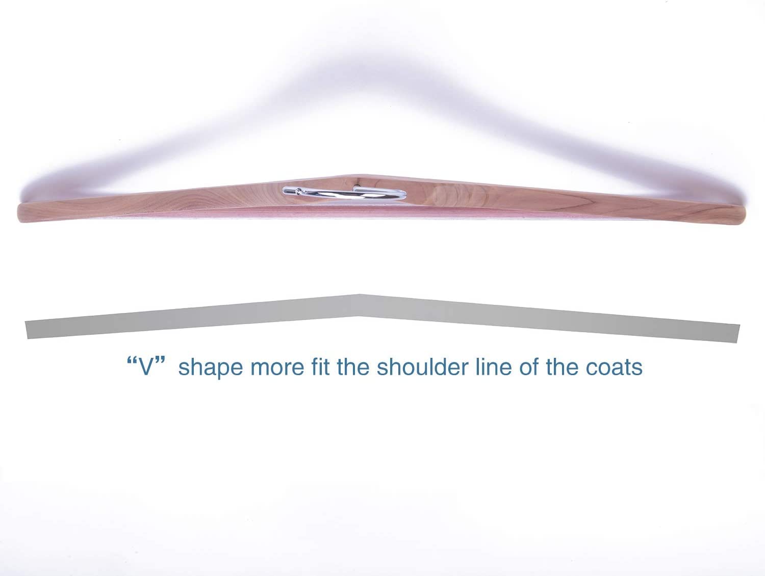 Amazon.co.jp: プレミアムアロマアメリカンレッドシダーハンガー10個