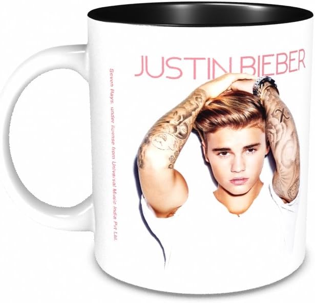 Artangle Ceramic Bravado Justin Bieber Tatoos Mug