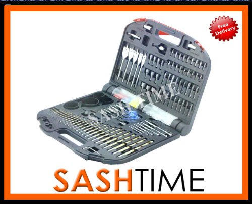 RICHMOND 204 PC DRILL SCREWBIT & SOCKET SET +CARRY CASE