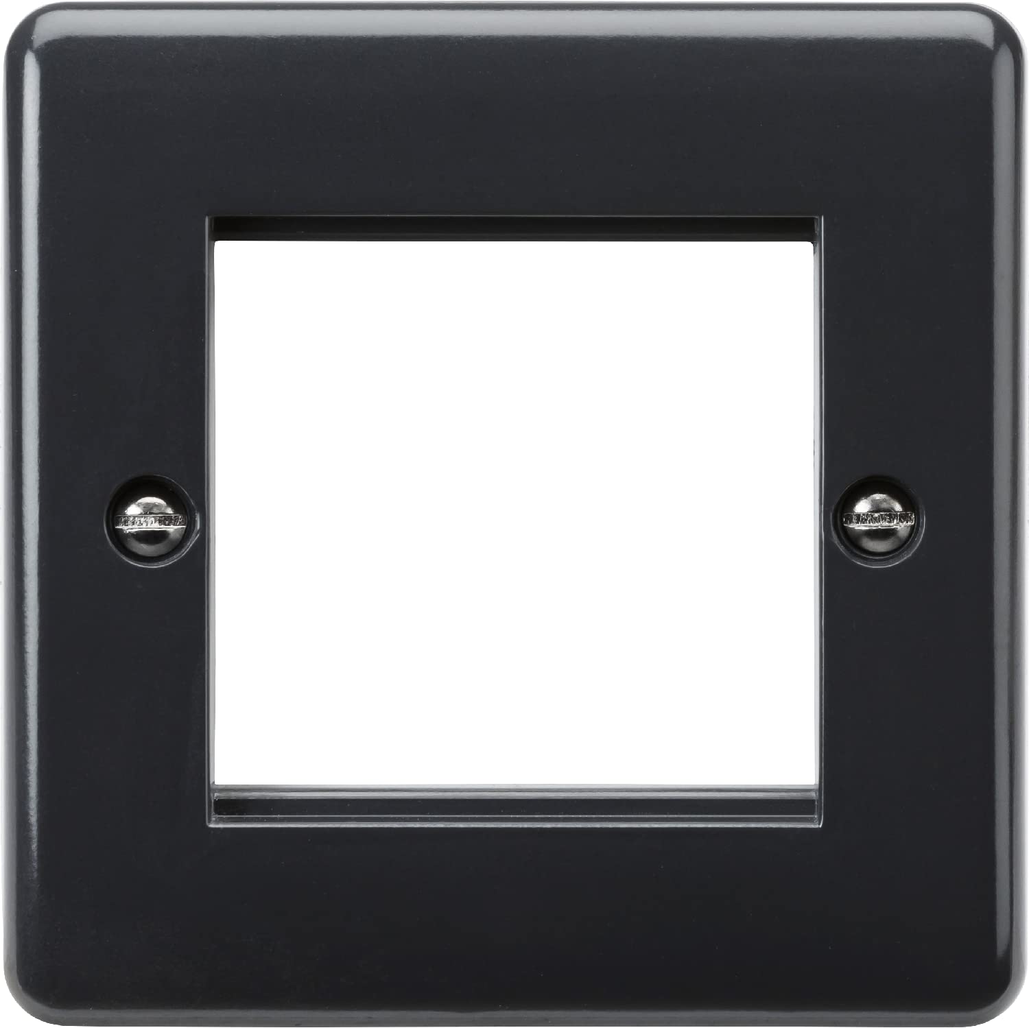 2G Modular Faceplate [Part M Compliant], Anthracite