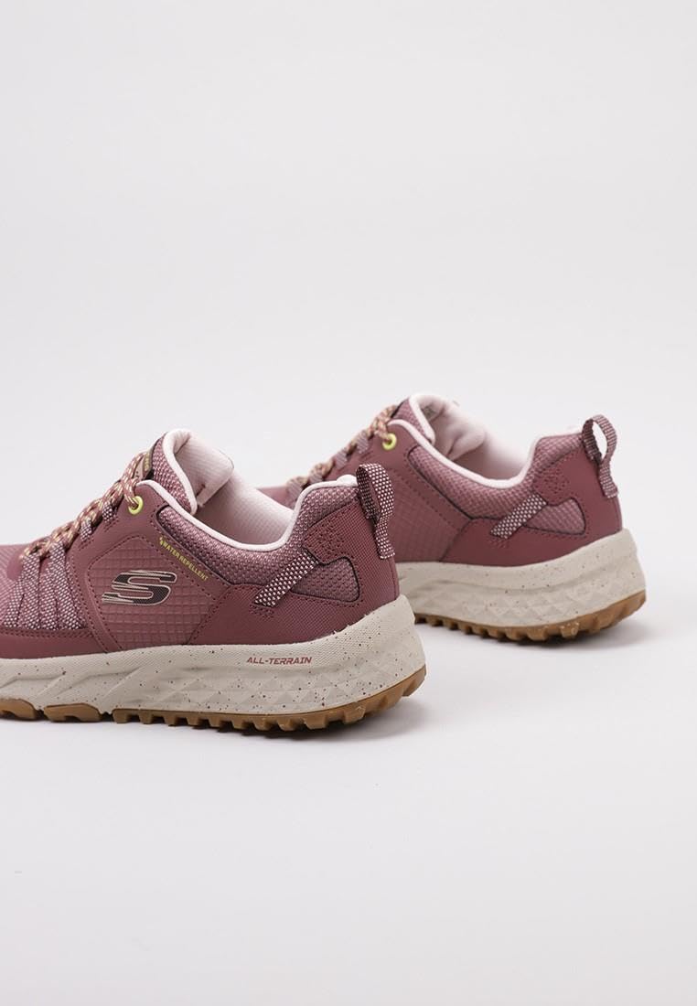 Skechers 180061 BKHP - Corte bajo de Trekking Mujer