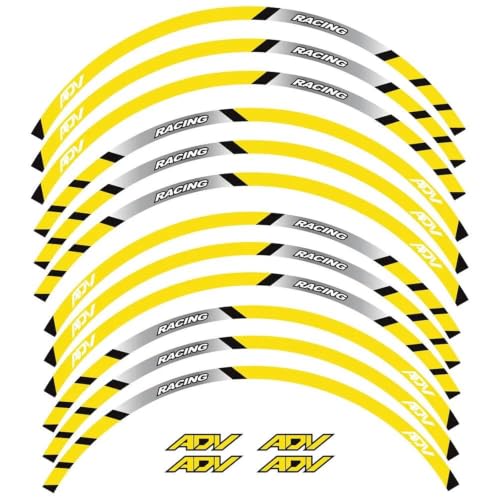 Stickers jante ADV pour protéger et looker les roues 13 et 14 pouces