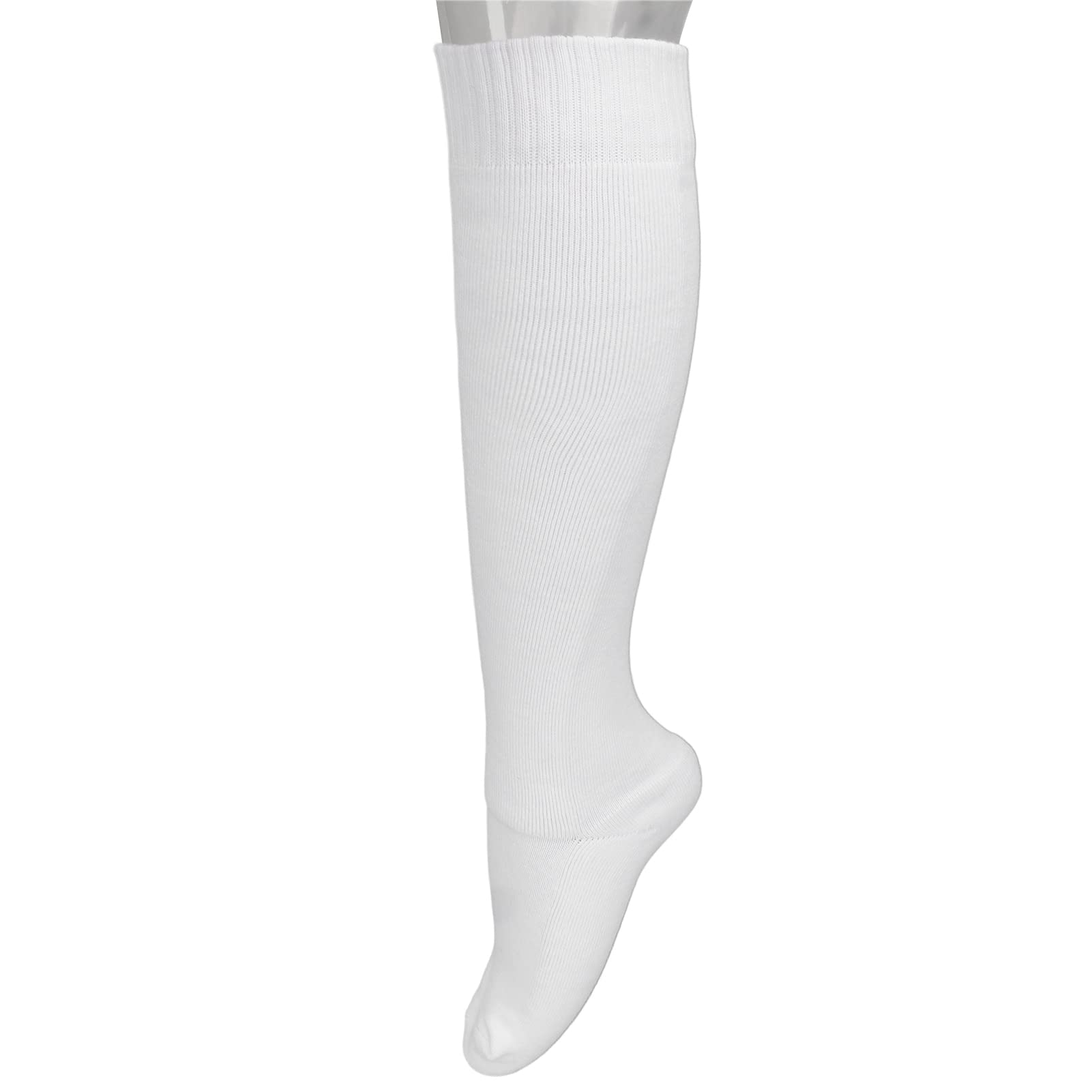 HEEPDD Chaussettes d'escrime Blanc Coton Peigné Stretch Chaud Épaissi Absorption Sueur Femmes Sabre