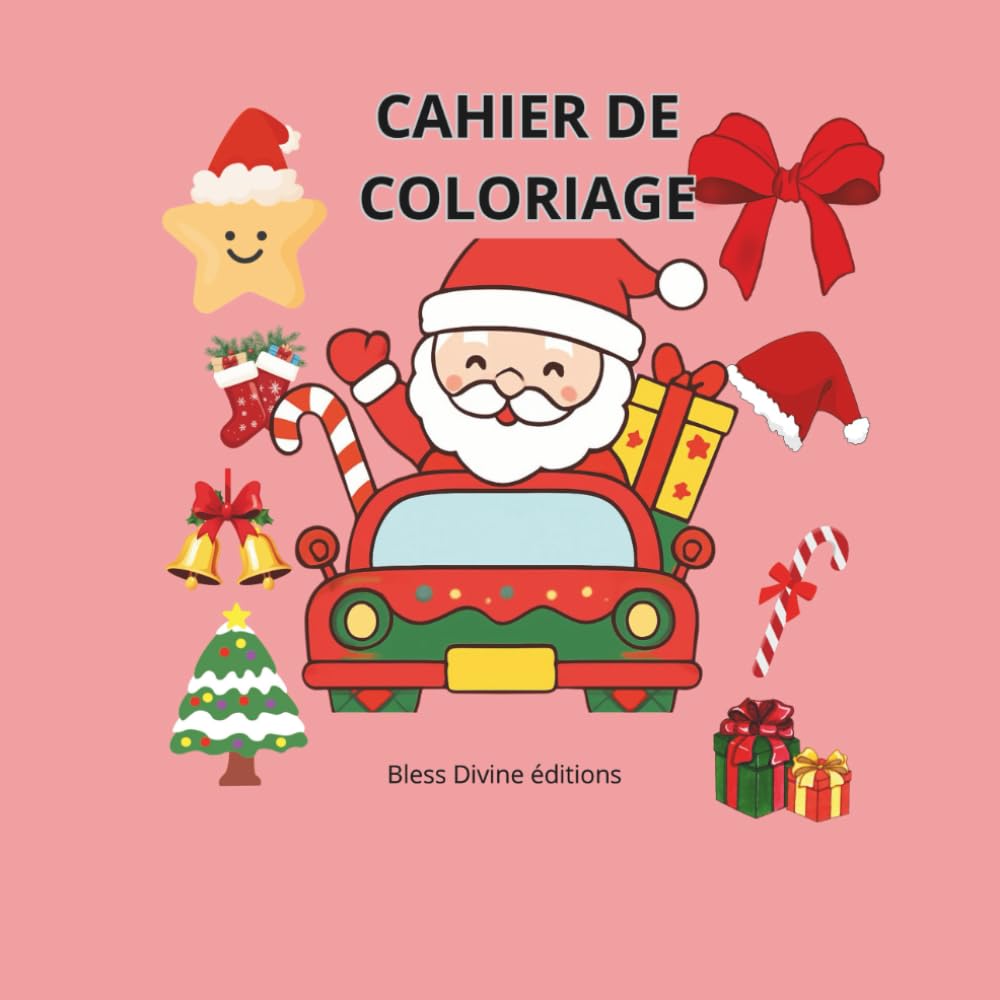 CAHIER DE COLORIAGE: Coloriage de Noël