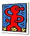 Produktbild Keith Haring - 40 - Pop Art Leinwandbild - Kunstdrucke - Gemälde Wandbilder