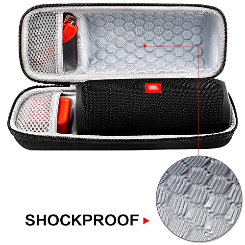 Case For Jbl Flip 5/For Flip 6 Waterproof Portable Bluetooth Speaker, Travel Storage Bag Fits For Jblflip 4, Usb Cable And Adapter Not Included - Black #TOP2