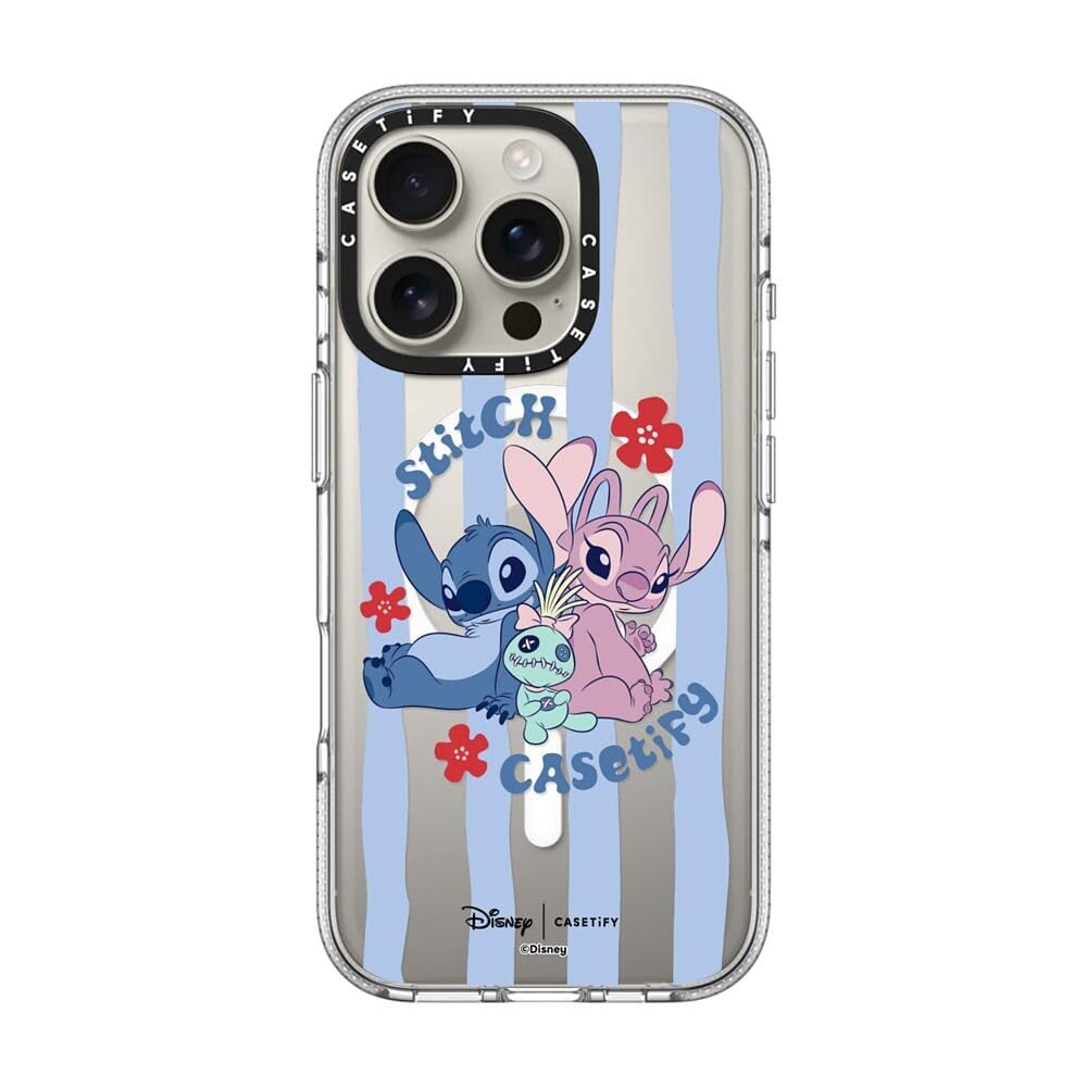 Amazon.com: CASETiFY Clear iPhone 16 Pro Case [Lilo & Stitch Colab