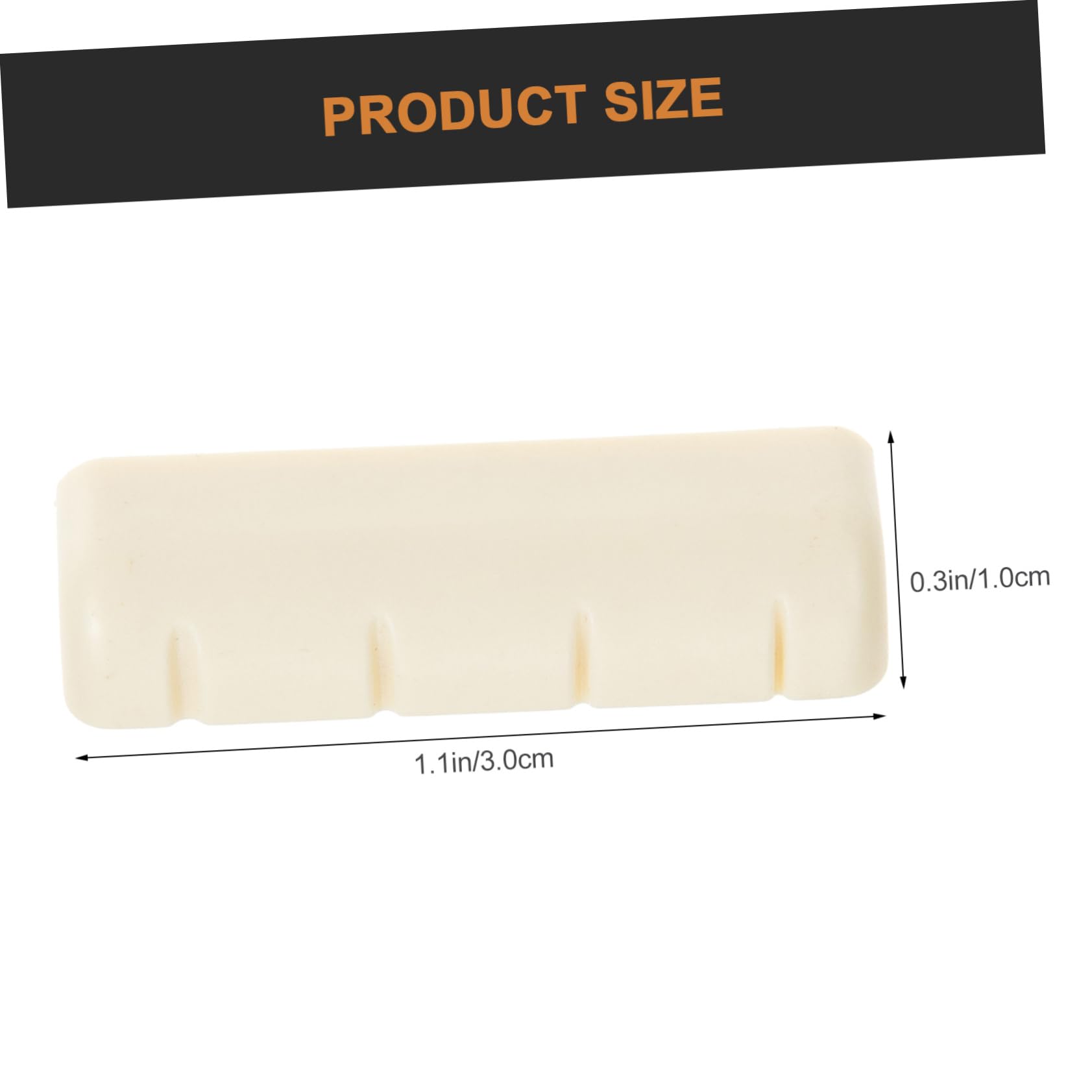 Garneck 2pcs Banjo String Nuts for Banjo Abs Accessories Neck Instrument Enhancements