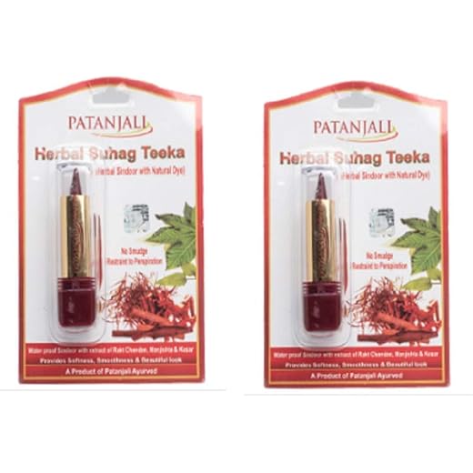 Patanjali Suhag Teeka 3gm - Pack of 2