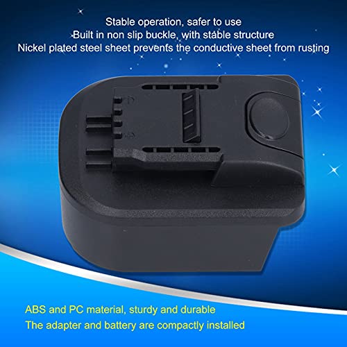 Adattatore per batteria al litio, connettore di