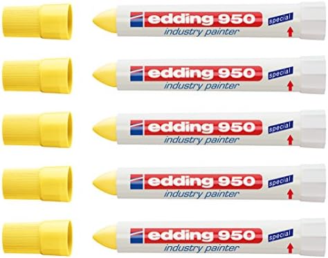 Edding 950 industriemarker blister van 1 zwart - - industry