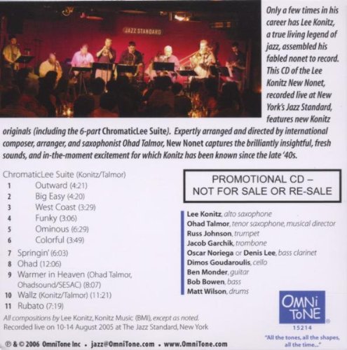 Vista 2 de Lee Konitz New Nonet