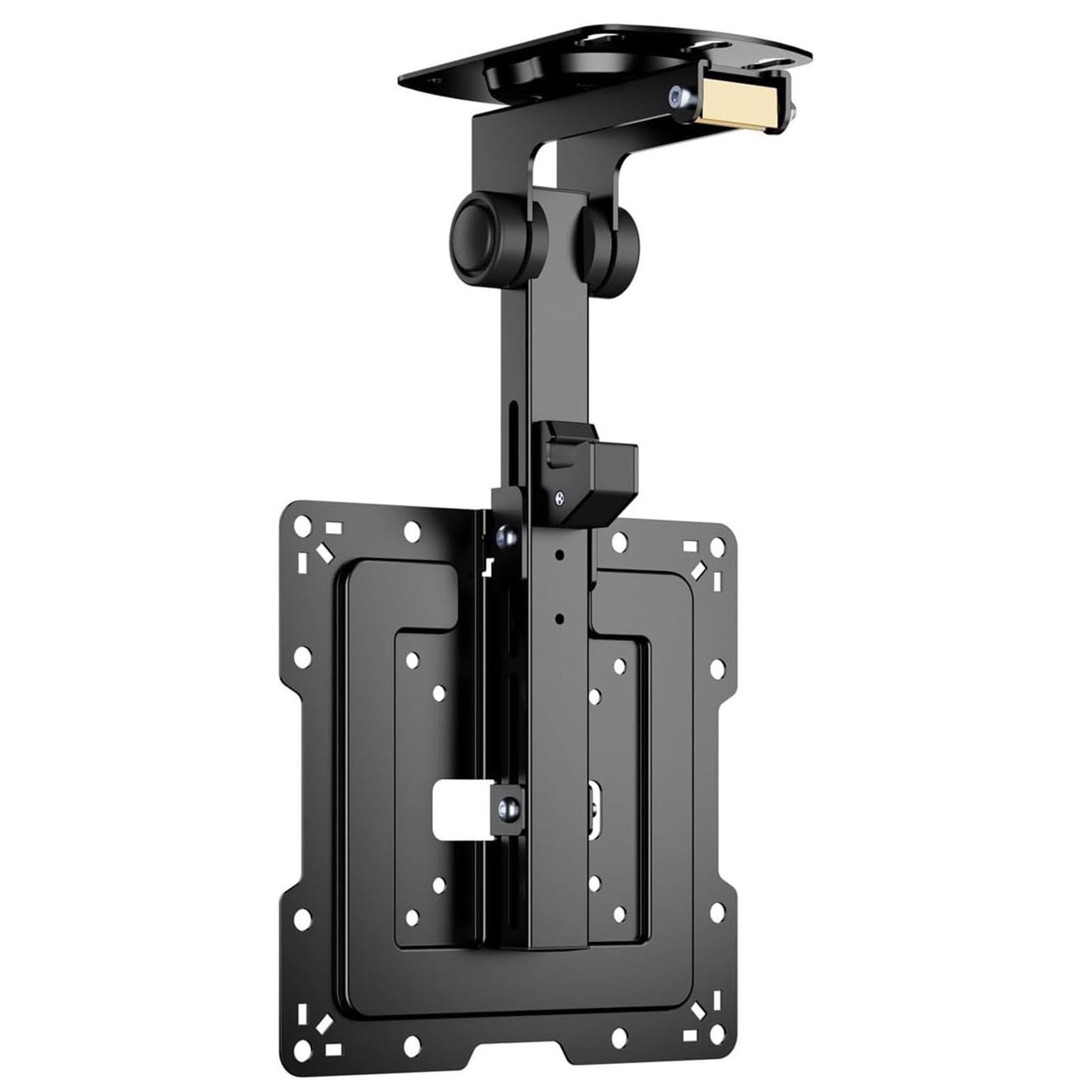 Soporte De Techo para TV Ajustable De 0 A 90°, Soporte Universal Plegable para Monitor De Techo De Coche, Soporte Multifuncional para Monitor con Pantalla Invertida(17"-27")