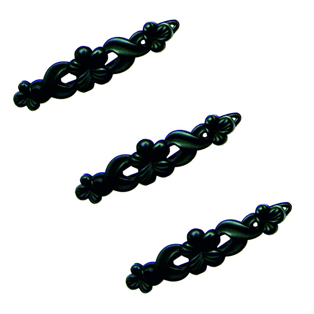 WESTEND Banana Barrette Hair Clip For Women Set of 3 Black 421 (B08D7C16DR) Amazon Price History, Amazon Price Tracker