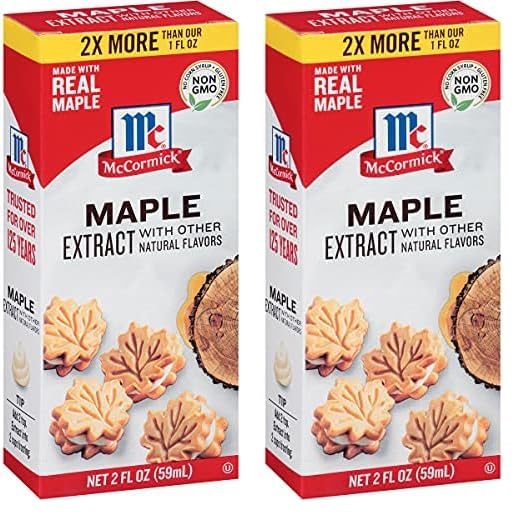 Image of McCormick Maple Extract with Other Natural Flavors, 2 fl oz (Pack of 2)