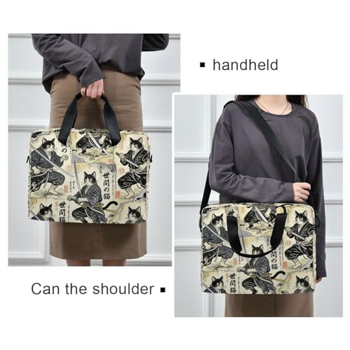 Funda cruzada para portátil de 15.6 pulgadas con asa y correa miniatura 2