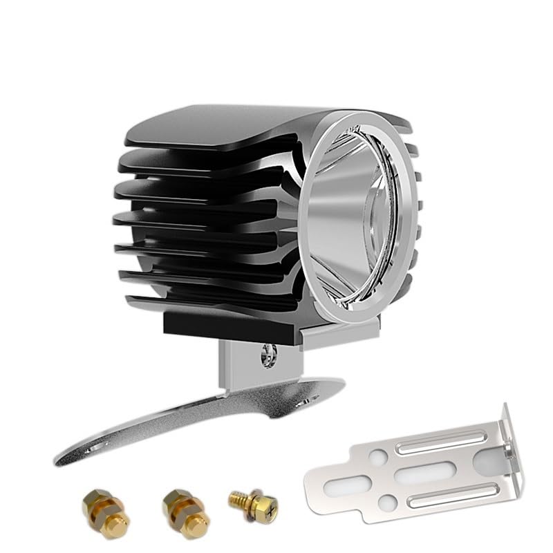 1 Uds LED Faro Externo del Coche 15W 10W H/bajo Faro de la Motocicleta Foco de conducción Luces antiniebla DC12V 24V Luz Antinieblas Faros Auxiliares