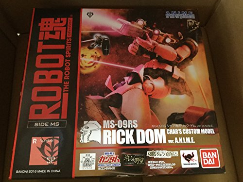Figura de acción Bandai Robot Spirits Rick Dom Char's Custom miniatura 2