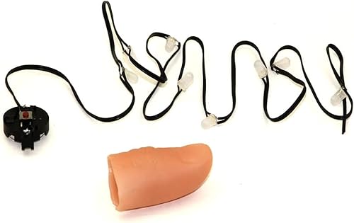 Miniatura 2 de Magic Tricks - Luz de dedo para magos, ilusiones de escenario, trucos, luces mágicas de cuerda (luz azul)