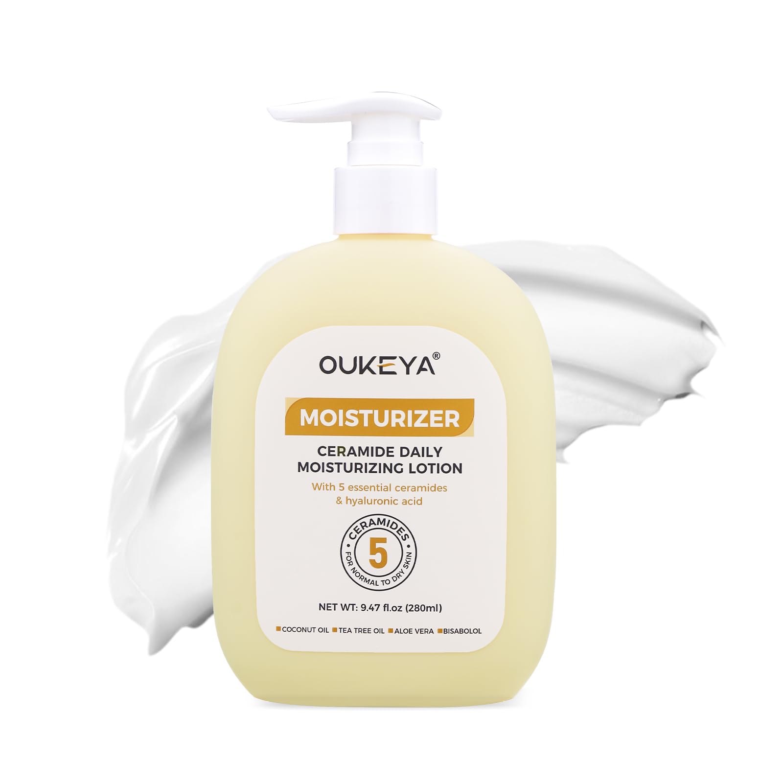 OUKEYA Balsam do ciała, 5 ceramidów, 280 ml