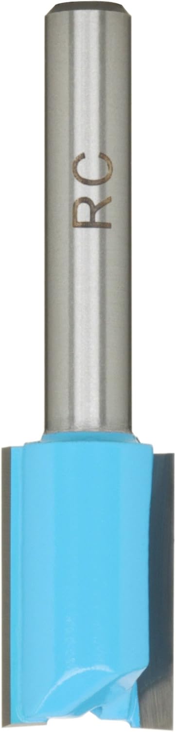 Roman Carbide DC1004 1/2-Inch Double Fluted Straight, 1/4-Inch Shank