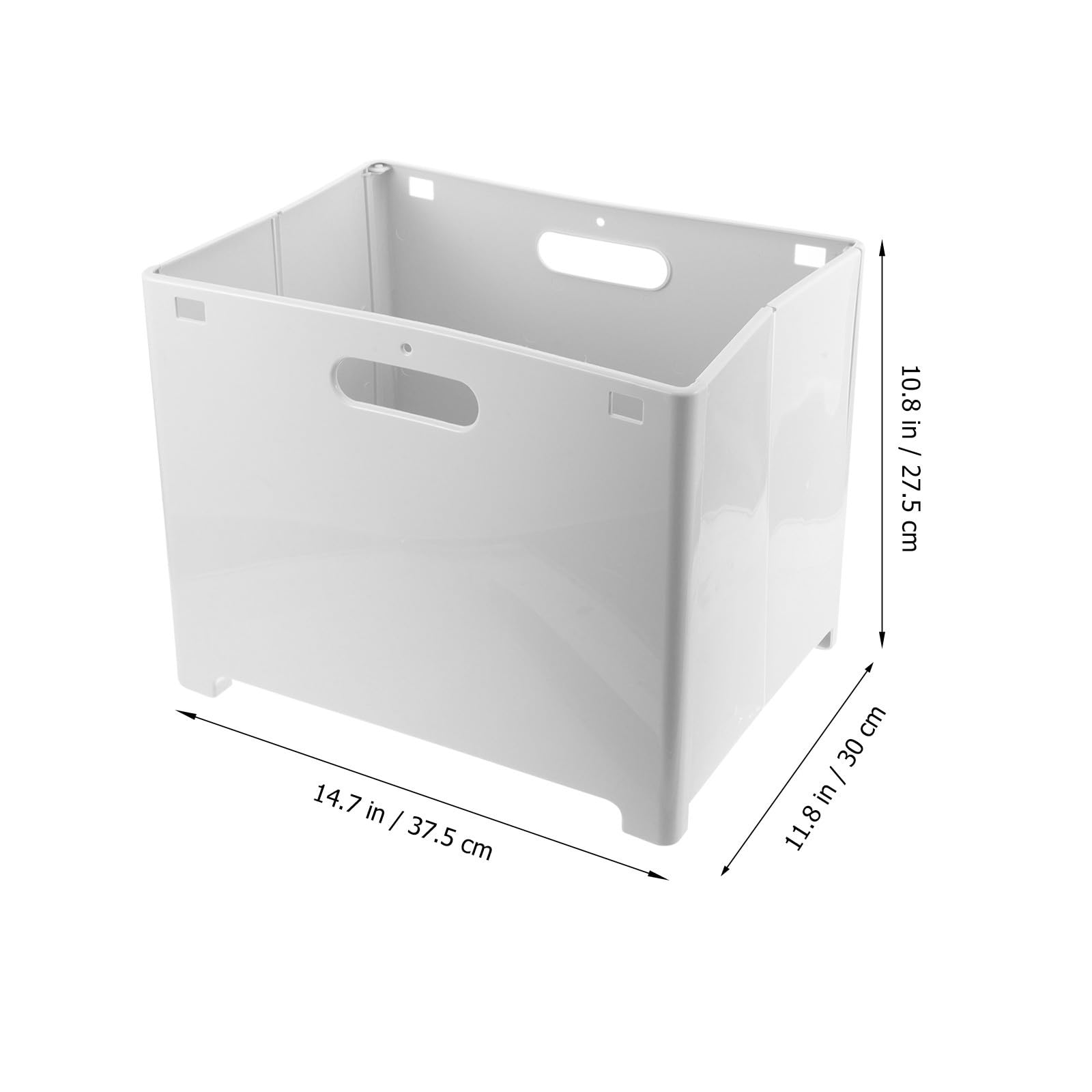 GALPADA Cesto Portabiancheria Leggero Pieghevole da Parete in Plastica Pp Manico, Grande Capacità e Stile Semplice Stili multipli per Appartamenti e Hotel Stili multipli
