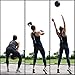 Valor Fitness Heavy Duty Weighted Slam Ball - Workout Exercise Balance Strength Functional Training 15 lb
