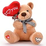Dimensioni: 18 * 17 cm (7 * 6 pollici) in altezza * larghezza. Confezione inclusa 1 pz orso