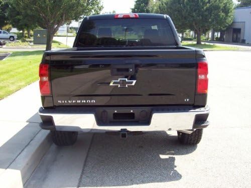 Billet Bowtie Emblem Insert Combo Kit Black 2014-2015 Chevy Silverado 1500, Silverado 15-18 2500 HD/3500 HD (Black) SL273FRB