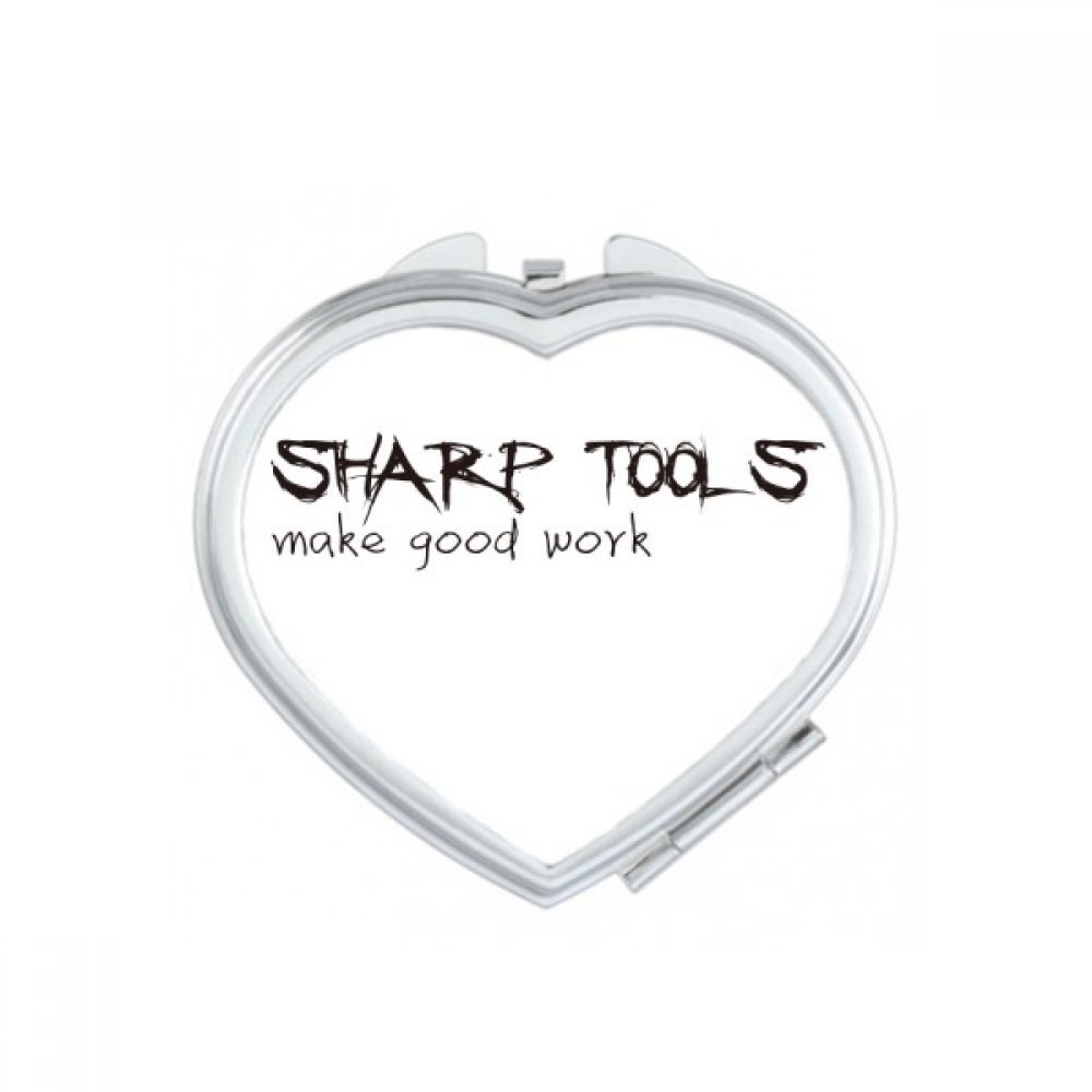 Miroir de poche portable pour retouches maquillage au bureau et en voyage format mignon