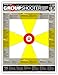 Group Shooter Handgun Training - Paper Gun Range Shooting Targets 19x25 Inch (25 Pack)