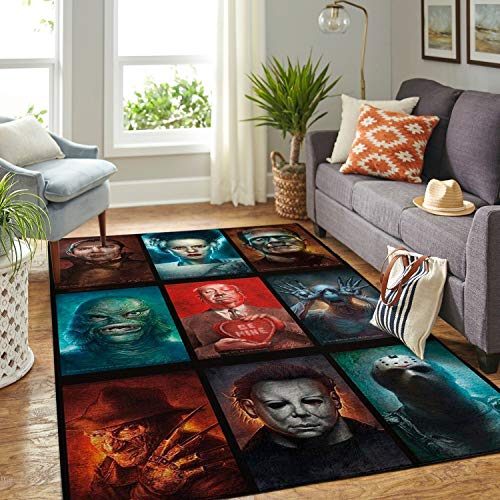 oHome Design Horror Halloween Area Rug Floor Decor (Medium)