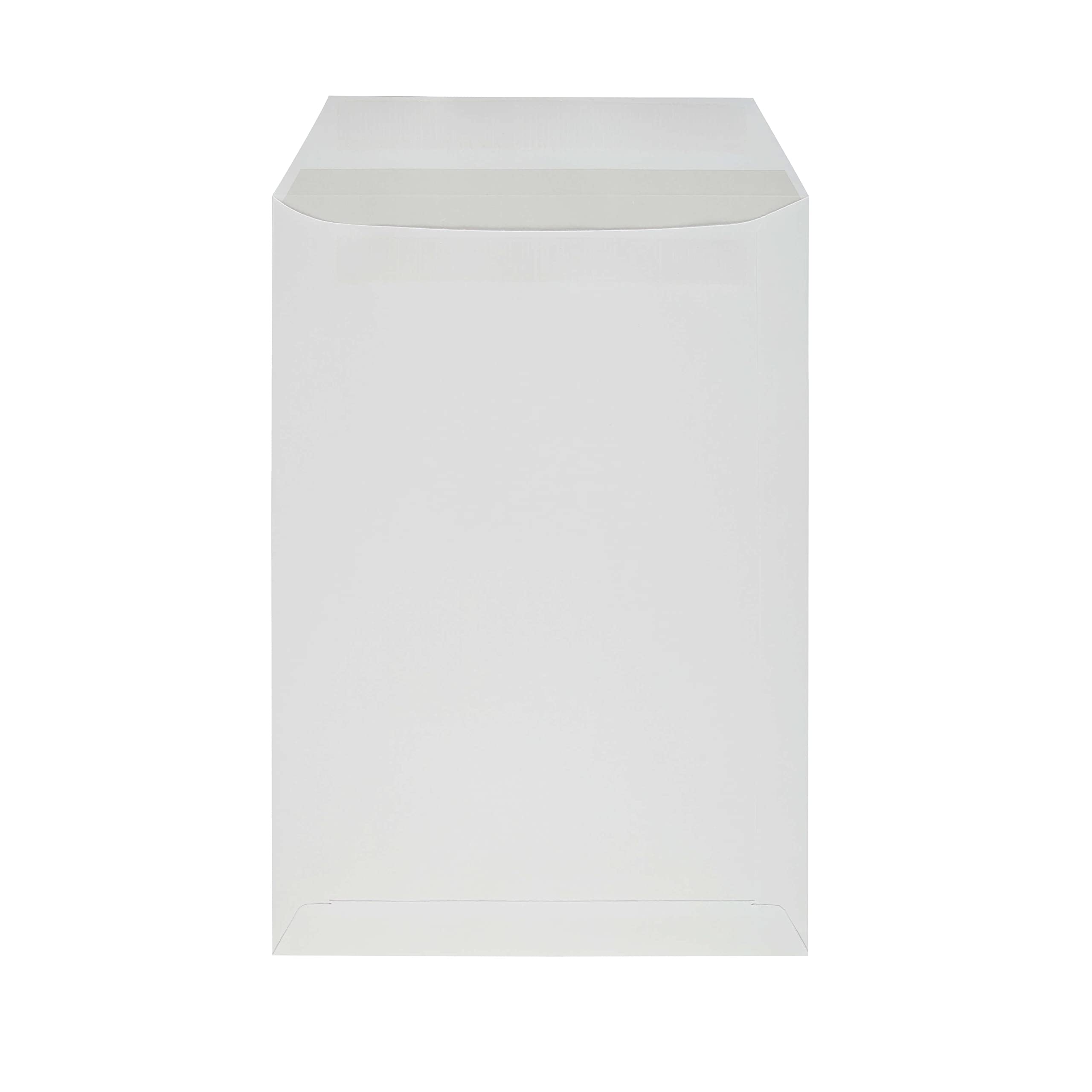 MASHPAPER Versandtaschen DIN C4, weiß, ohne Fenster | 229 x 324 mm | Weiße Versandtaschen C4, 250 Stück, Offset weiß chlorfrei 120g/qm, Selbstklebung, ideal für A4 Dokumente ohne Knicken, 102254