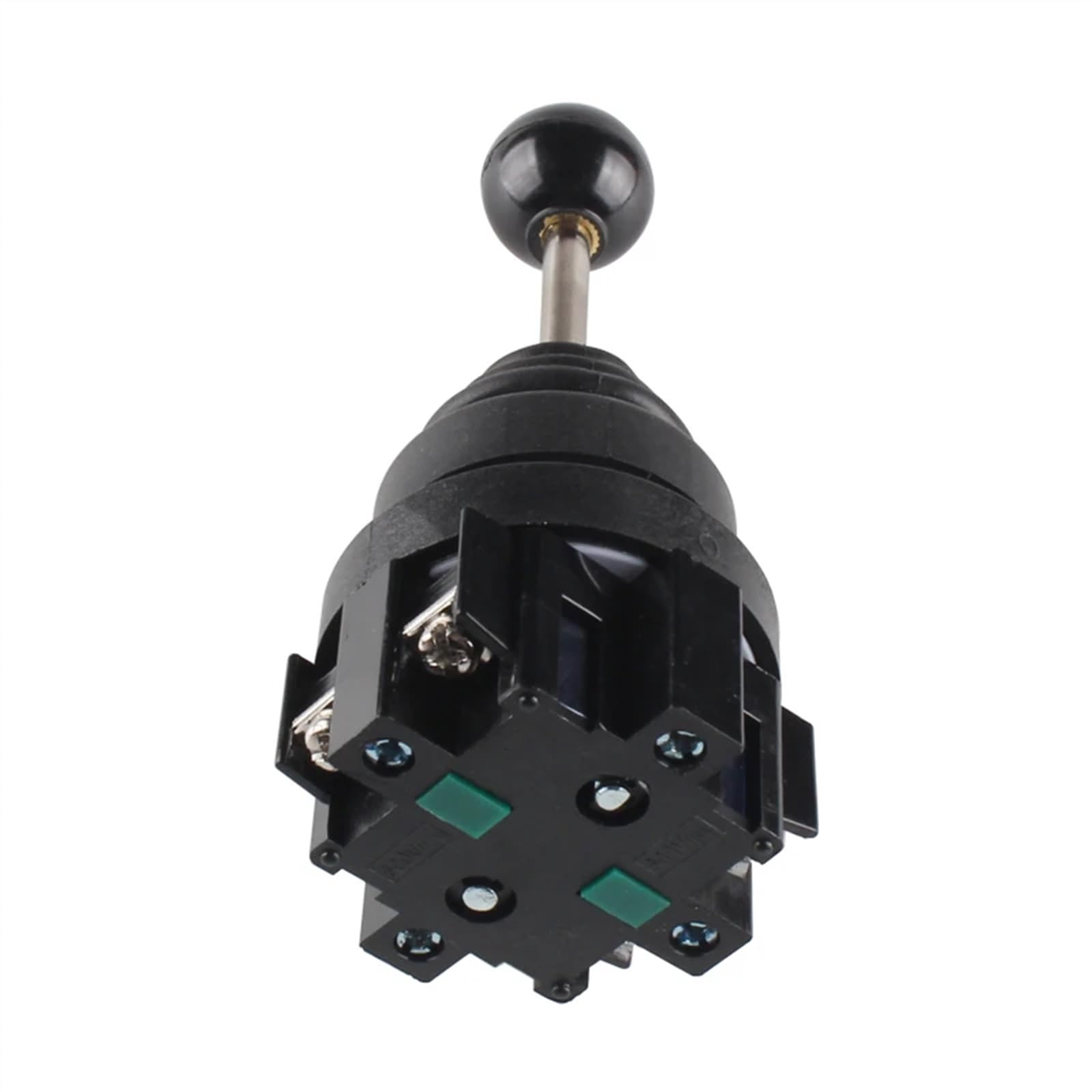 Interruptor con palanca de mando oscilante de resorte de 2 posiciones de 30mm interruptor de controlador basculante cruzado momentáneo/autoblocante for barco(Momentary)